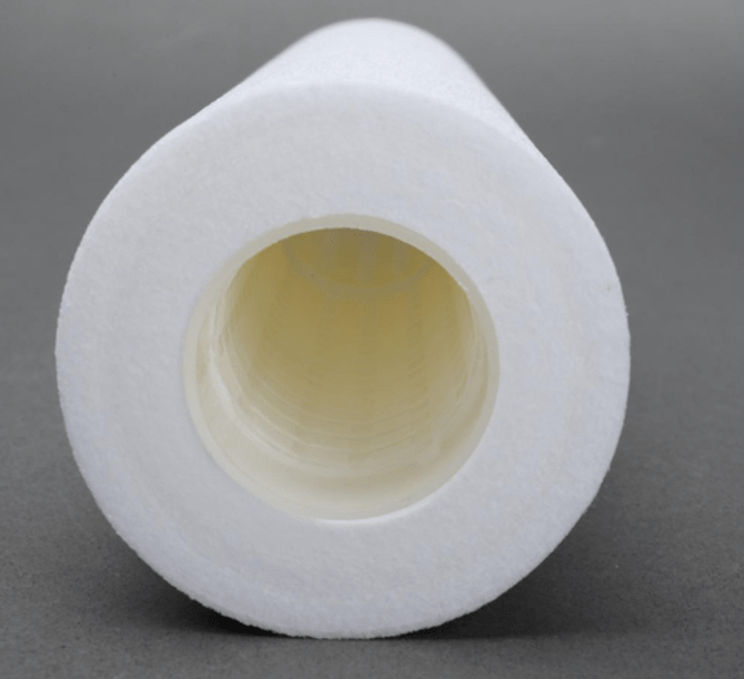 filtro de cartucho soplado por fusión tipo ranura