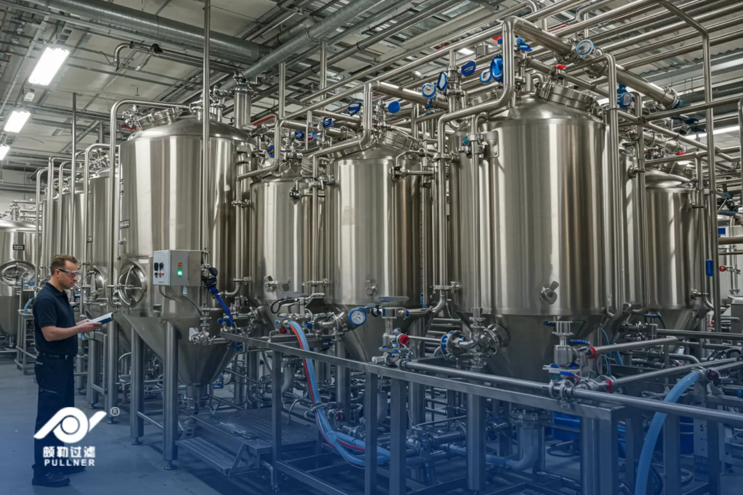 commercial beer filtration systems from a professional manufacturer