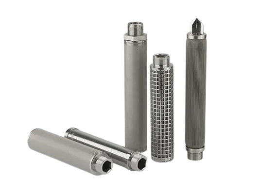 filtro de acero inoxidable