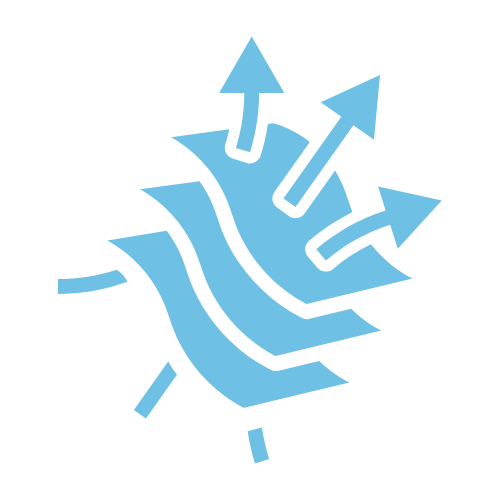 amplia cobertura de contaminantes