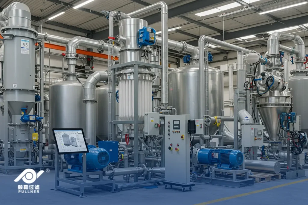 أنظمة الترشيح الصناعية للخدمة الشاقة والمعدات الصناعية